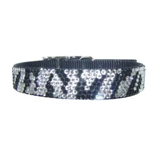 - Cat nail clippers with LED lightsZebra Crystal Dog Collar