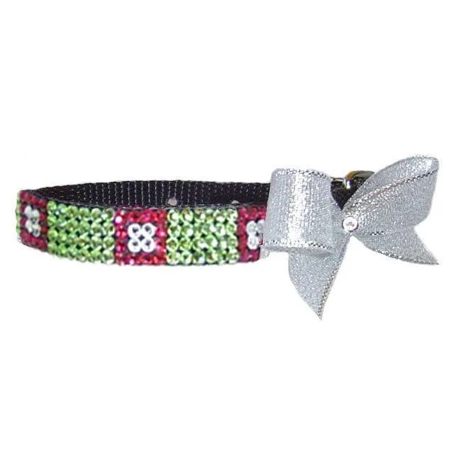 - Pet tear stain cleaning wipesGlass Box Crystal Dog Collar