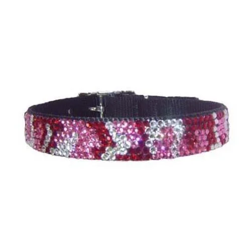  -Anti-slip claw protection raincoat FOR dogsPink Camouflage Crystal Dog Collar