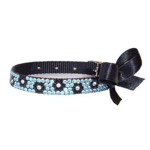 - Dog heart rate monitoring collarBlue Blossom Crystal Dog Collar