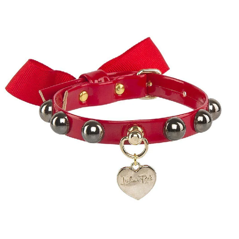 - ​​Christmas pet Christmas clothingFire Dog Collar Red