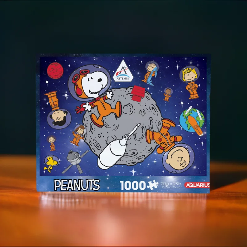 - Remote interactive pet feederPeanuts in Space Puzzle