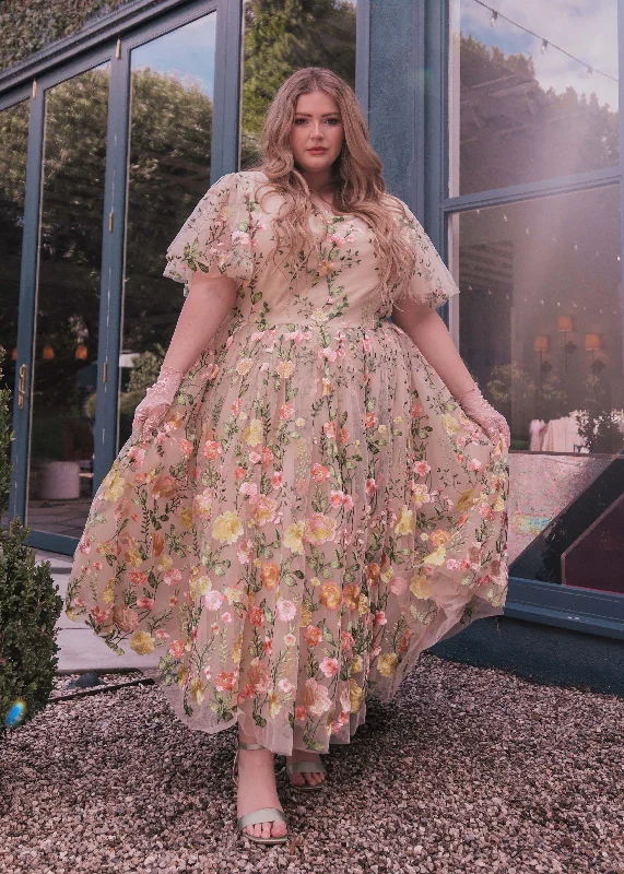 Blushing Flora Dress