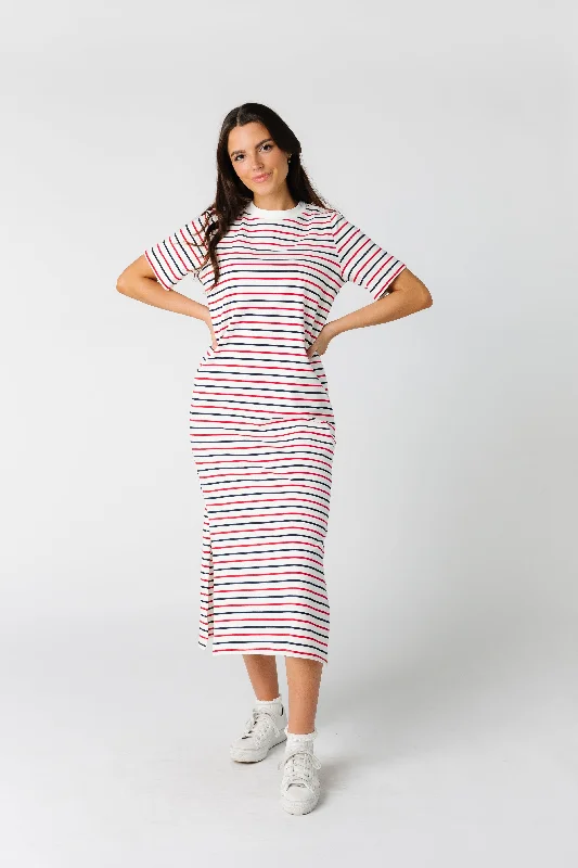 Brass & Roe All Stripes T-Shirt Dress