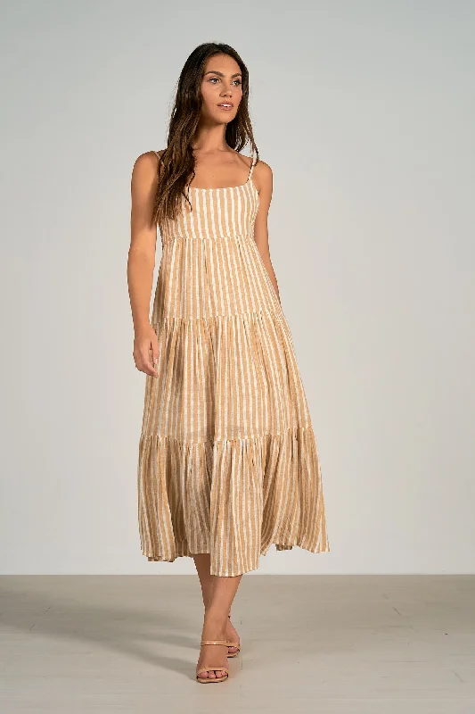 Curry Stripe Maxi