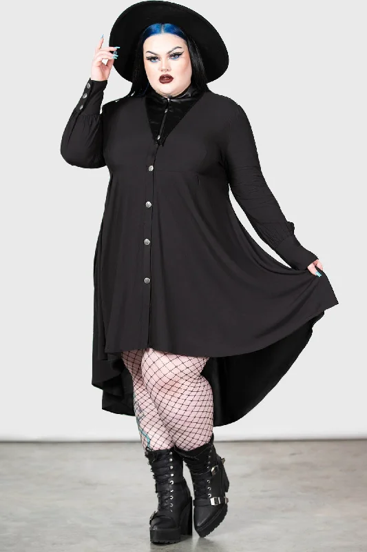 Heavens Below Shirt Dress [PLUS]