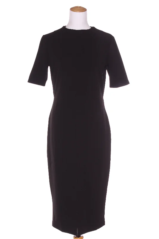 SHOWPO - Black pencil midi dress! 14