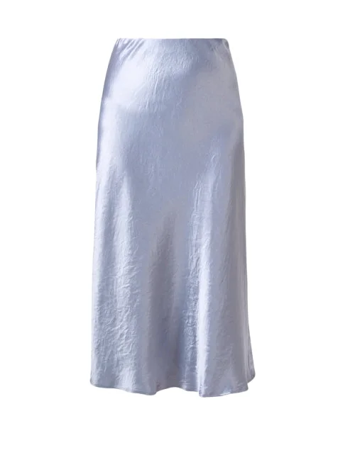 Alessio Light Blue Slip Skirt