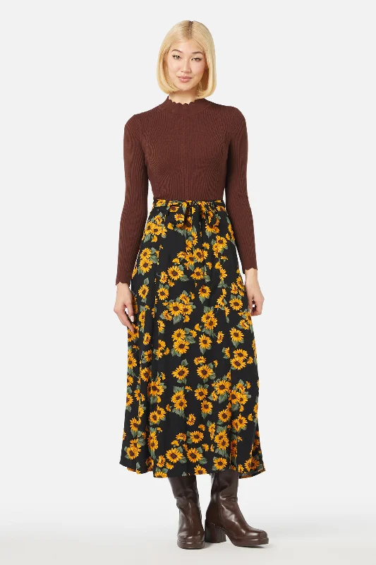 Winter Daisy Skirt